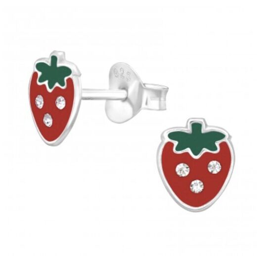 Sudraba auskari - ZEMENES